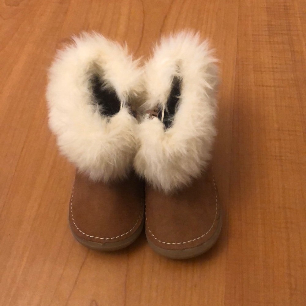 Baby boots worn maybe once if that